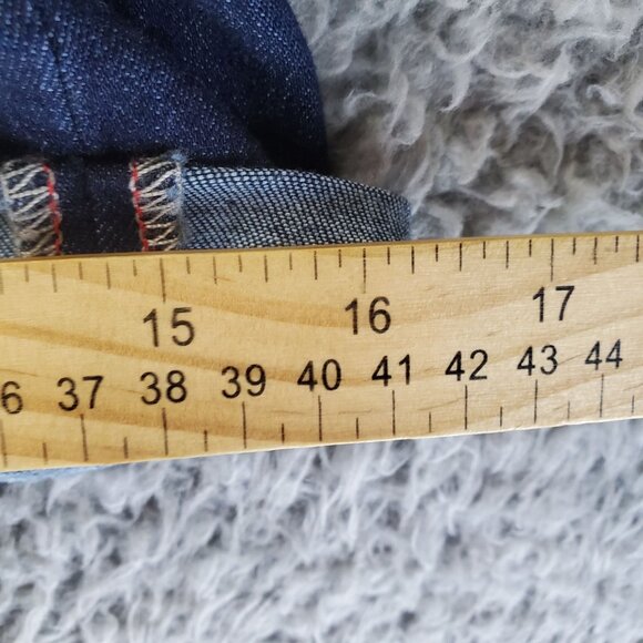 Lane Bryant Shorts Womens Size 28 Plus Blue Stretch Girlfriend Jorts *NWT* - Picture 11 of 15